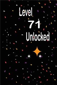 Level 71 unlocked