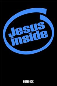 Jesus Inside Notebook