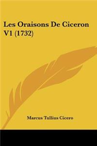 Les Oraisons De Ciceron V1 (1732)