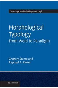 Morphological Typology