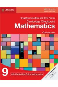 Cambridge Checkpoint Mathematics Coursebook 9 with Cambridge Online Mathematics (1 Year)