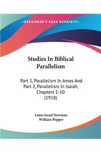 Studies In Biblical Parallelism