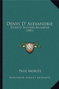 Denys D' Alexandrie