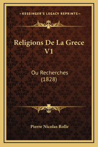 Religions de La Grece V1