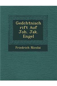 Ged�chtni�schrift Auf Joh. Jak. Engel