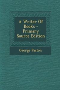 A Writer of Books