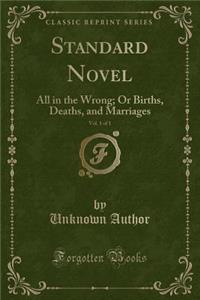 Standard Novel, Vol. 1 of 1