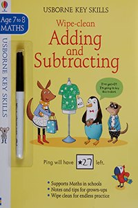 Wipe-Clean Adding and Subtracting 7-8