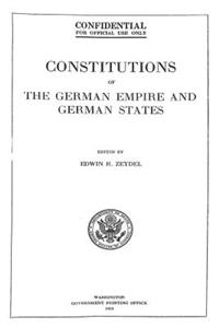 Constitutions of the German Empire and German States