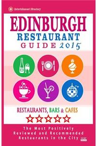Edinburgh Restaurant Guide 2015