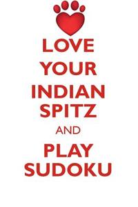 LOVE YOUR INDIAN SPITZ AND PLAY SUDOKU INDIAN SPITZ SUDOKU LEVEL 1 of 15