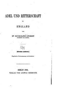 Adel Und Ritterschaft in England