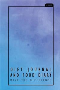 Diet Journal and Food Diary