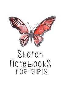 Sketch Notebooks For Girls
