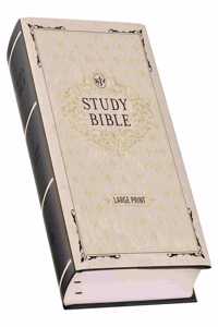 KJV Study Bible, Large Print King James Version Holy Bible, Black Hardcover