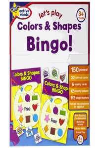 Active Minds Colors and Shapes Bingo