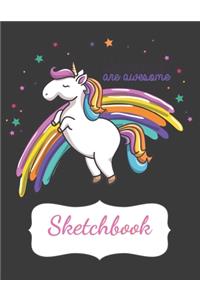 My Cute Unicorn Sketch Book