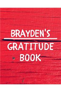 Brayden's Gratitude Journal