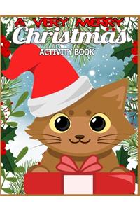 A Very Merry Christmas Activity Book