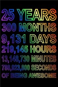 25 Years Of Being Awesome