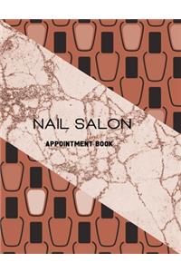 Nail Salon Appointment Book
