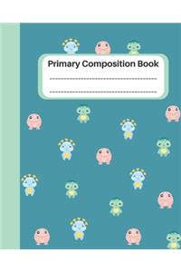 Cute Little Monster Primary Composition Book