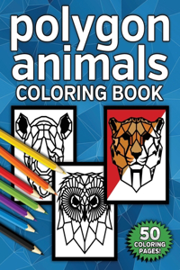 Polygon Animals Coloring Book