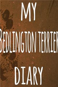 My Bedlington Terrier Diary