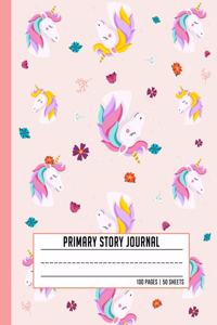 Unicorn Flowers - Primary Story Journal
