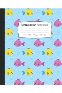 COMPOSITION NOTEBOOK Wide Ruled