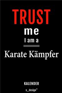 Kalender für Karate Kämpfer