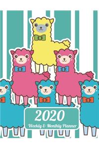 2020 Weekly & Monthly Planner