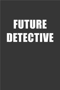 Future Detective Notebook