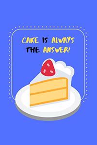 Cake Is Always The Answer!