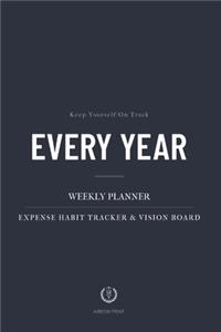 Every Year Weekly Planner