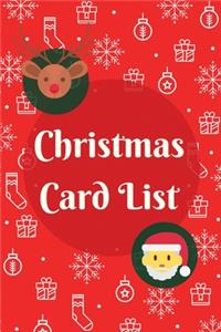 Christmas Card List