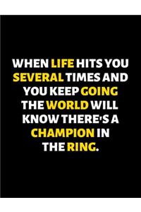 There's A Champion In The Ring