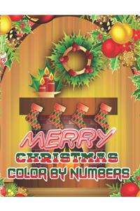 Merry Christmas Color By Numbers