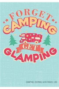 Camping Journal & RV Travel Logbook, Get Glamping