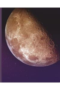 Large Blank Spell Book Moon