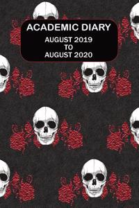 Academic Diary August 2019 to August 2020: Academic Diary for the Student or Teacher/Lecturer/Tutor with Lots Added Extras in Diary - 15 Gothic Style Cover