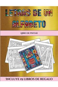 Libro de pintar (Letras de un alfabeto inventado)