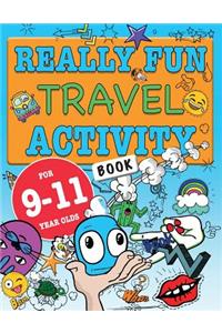 Really Fun Travel Activity Book For 9-11 Year Olds