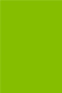 Lime Green 101 - Dotted/Bullet Notebook
