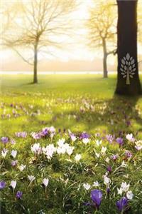 Floral Woods Field Any Day Planner Notebook