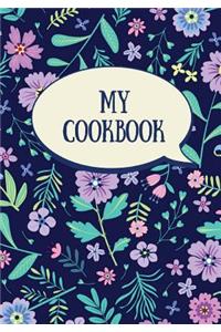 My Cookbook (Blank Recipe Book)