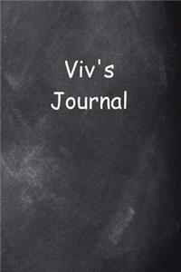 Viv Personalized Name Journal Custom Name Gift Idea Viv