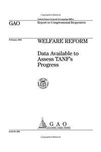 Welfare Reform: Data Available to Assess Tanfs Progress