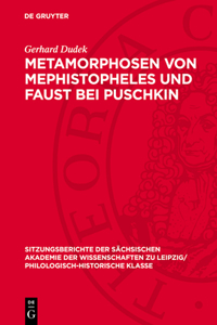 Metamorphosen Von Mephistopheles Und Faust Bei Puschkin