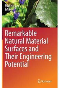 Remarkable Natural Material Surfaces and Their Engineering Potential